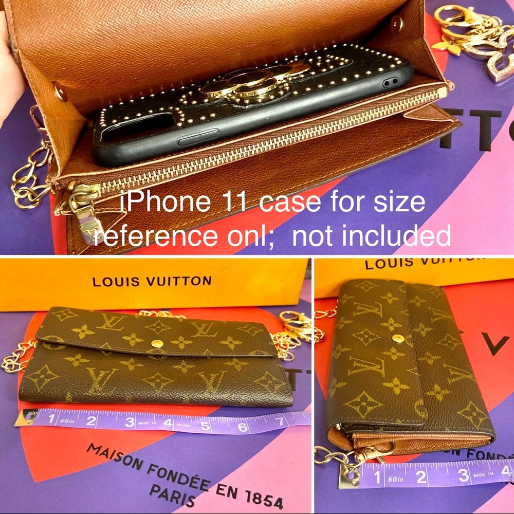 Louis Vuitton Sarah Wallet Crossbody - Picture 9 of 10